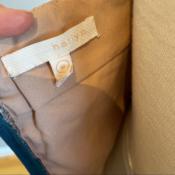 Brand new Harlyn teal / turquoise fitted lace dress, size 6. - Picture 6 of 13